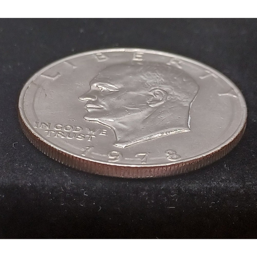 One Dollar Cooper Nickel Clad Eisenhower Dollar,ungraded circulate